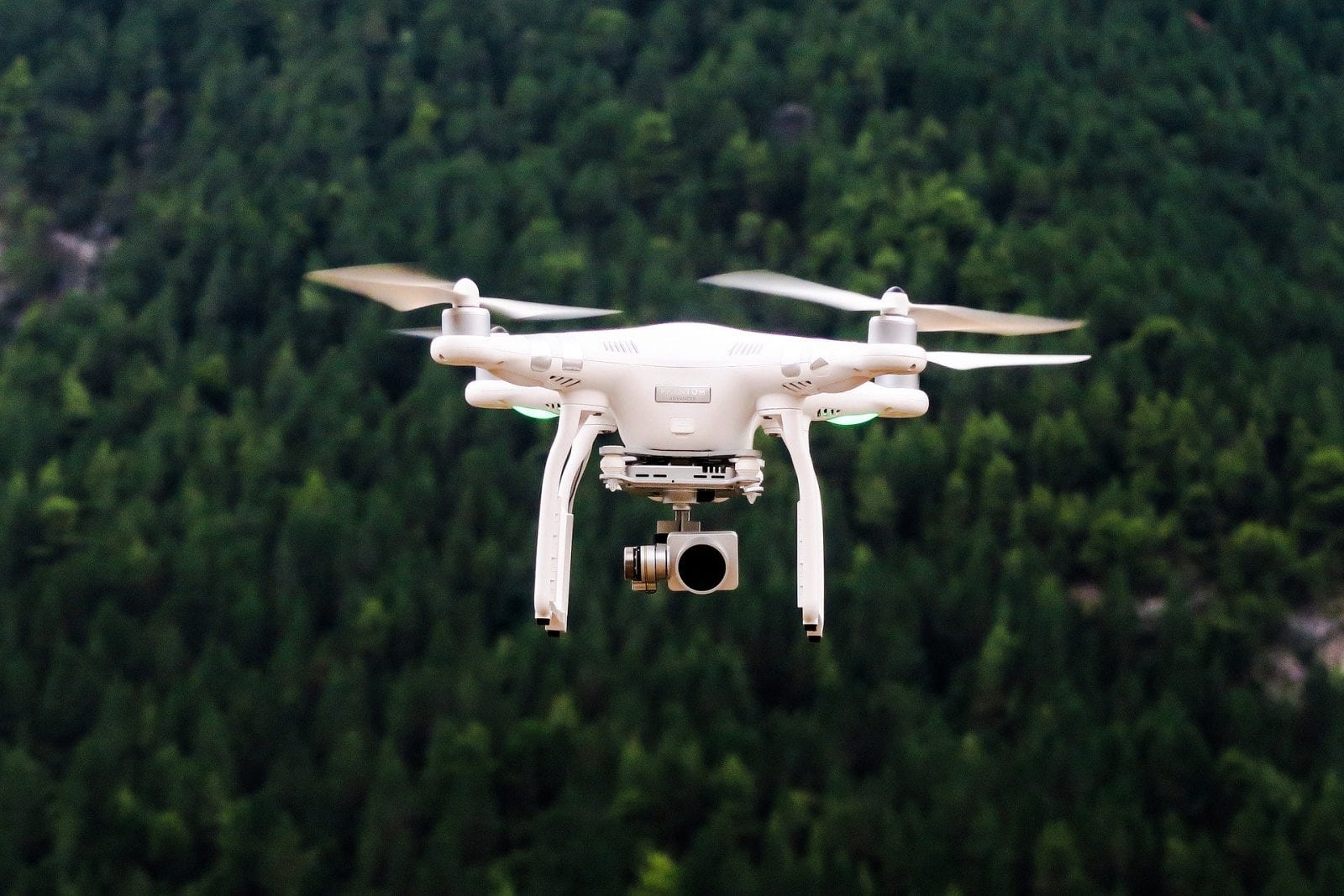 drone showing aerial view bild