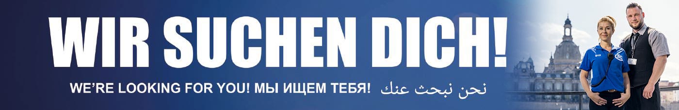 Wir suchen dich text bild