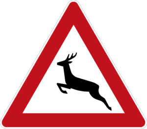 Wildwechsel sign